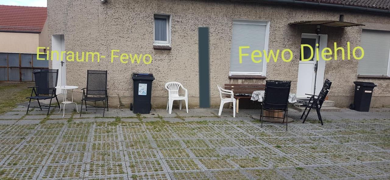 Einraum-Ferienwohnung 46M2 Eisenhuettenstadt-Diehlo Dış mekan fotoğraf