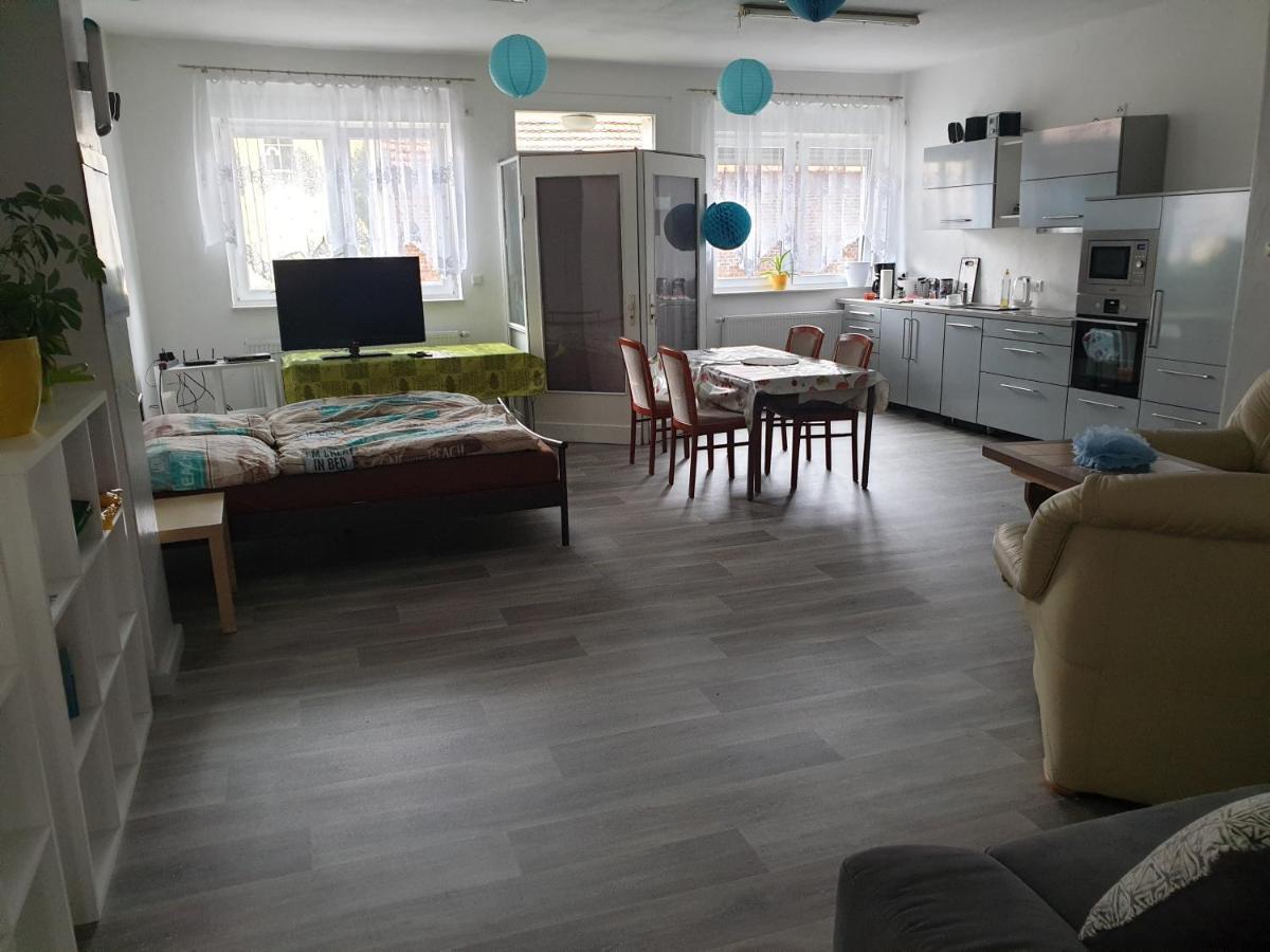 Einraum-Ferienwohnung 46M2 Eisenhuettenstadt-Diehlo Dış mekan fotoğraf